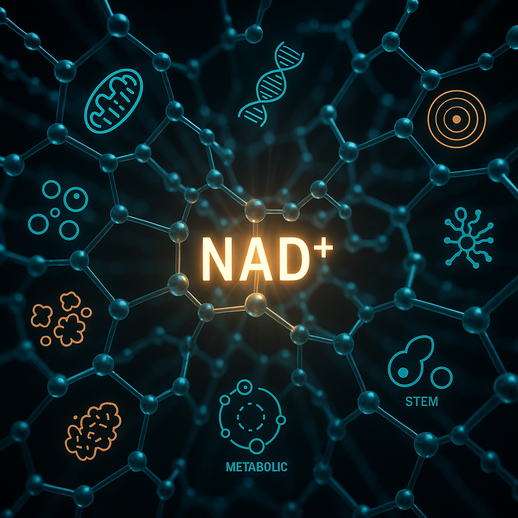 NAD+ Mapped Across All 14 Hallmarks of Aging